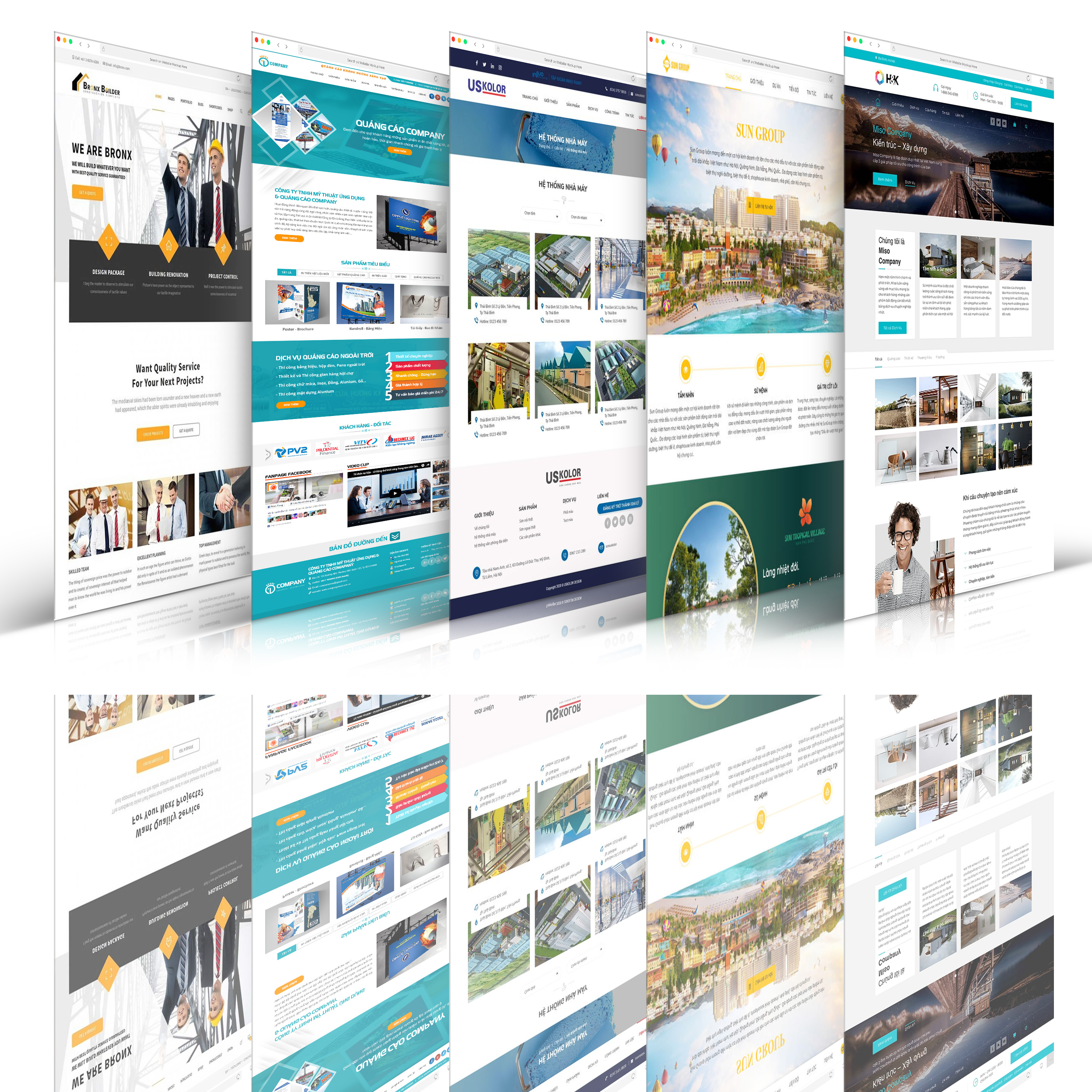 Thiết kế website Công ty