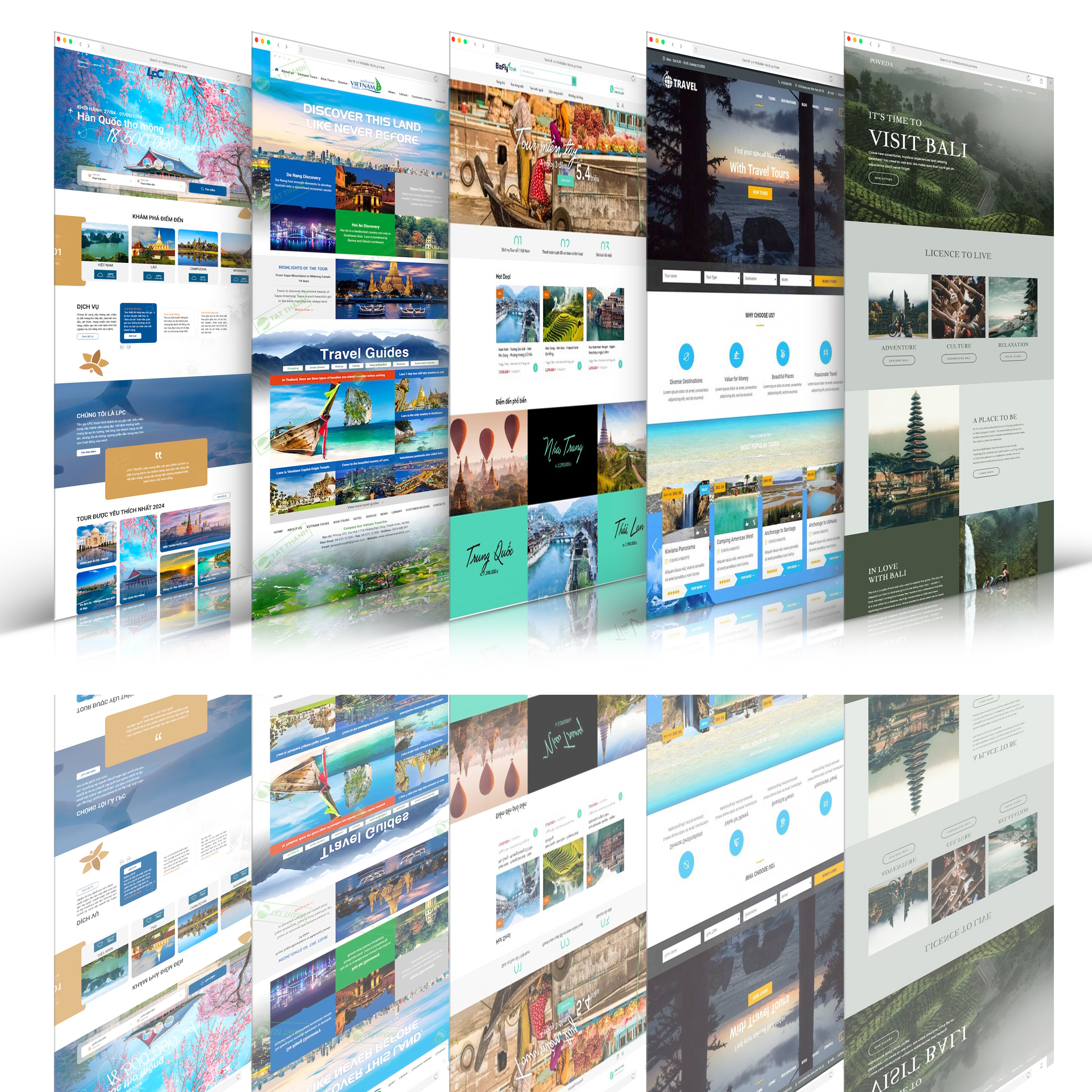 Thiết kế website Du lịch