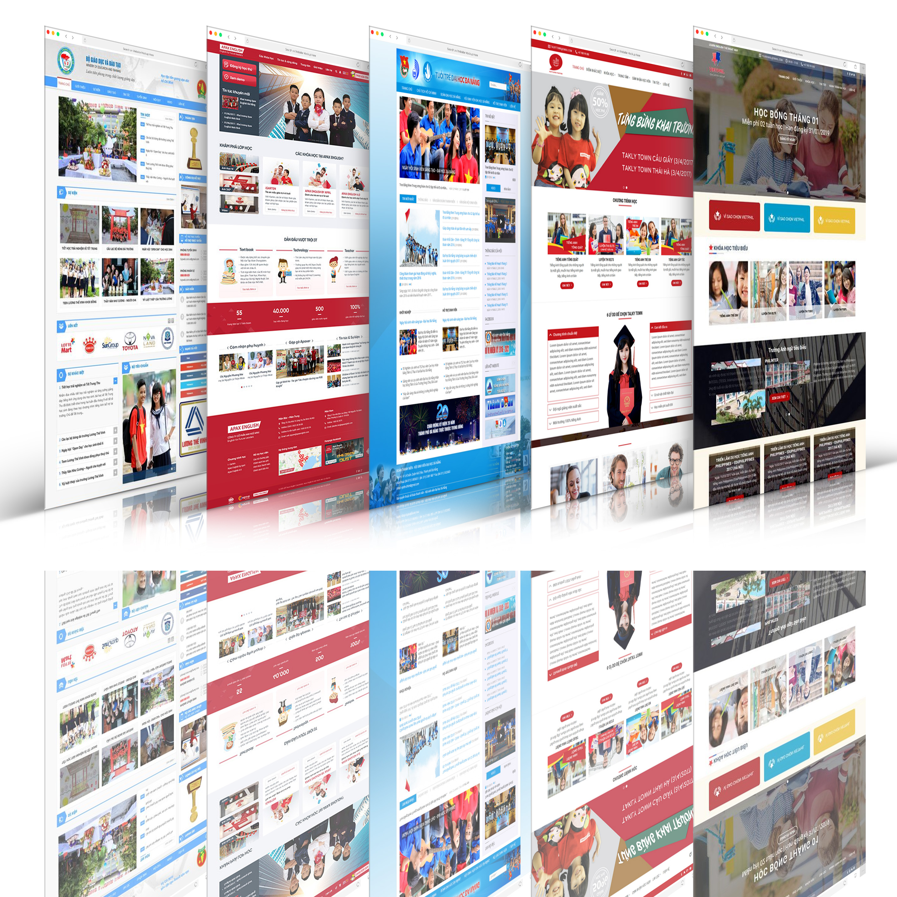 Thiết kế website Giáo dục