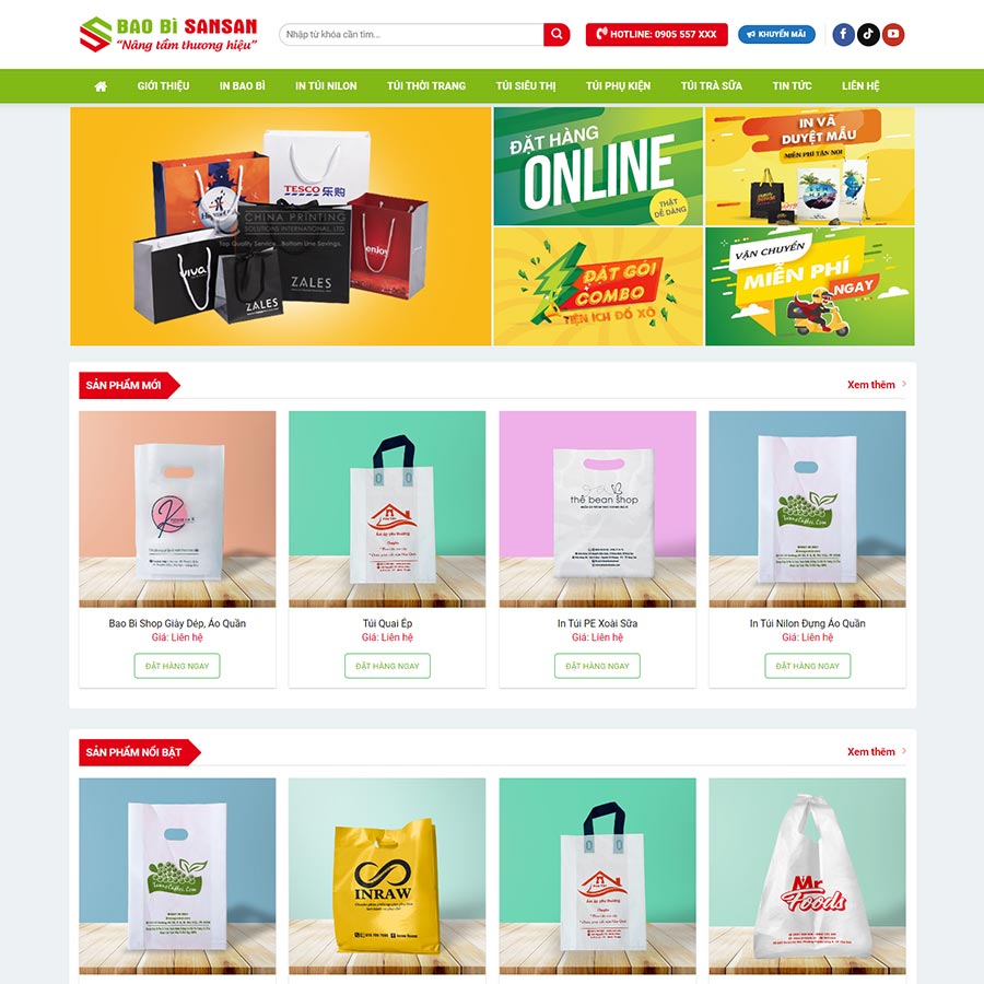 Mẫu website xưởng in ấn 05
