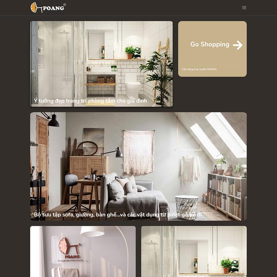 Mẫu website nội thất 33