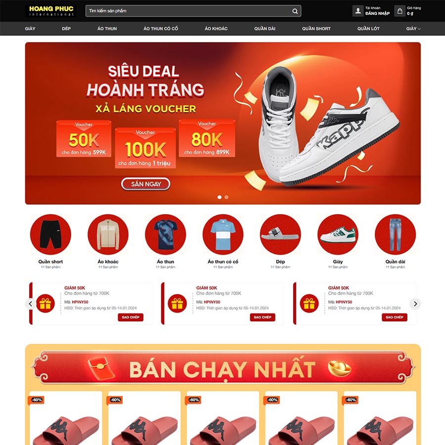 Mẫu website thời trang 20