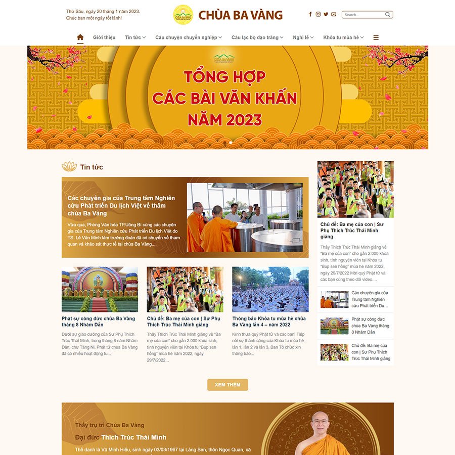 Mẫu website tin tức 19