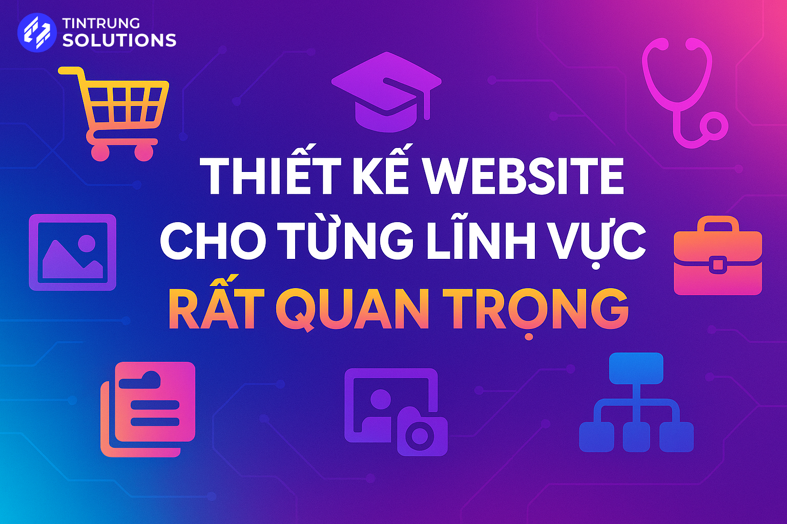 Thiết Kế Website Cho Từng Lĩnh Vực